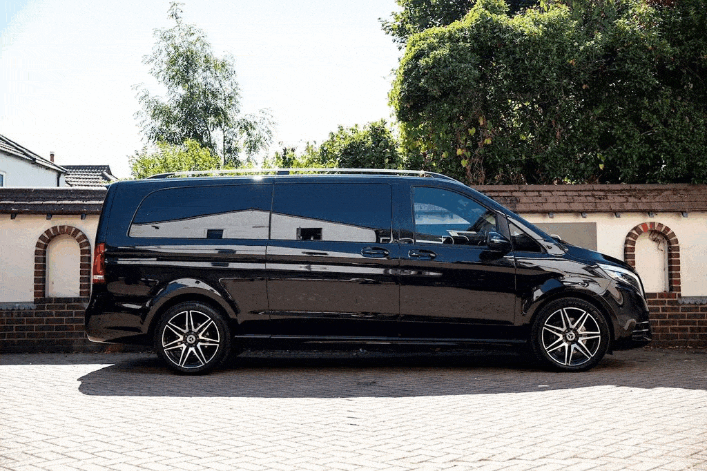Mercedes V-Class chauffeur car Manchester — executive group minivan
